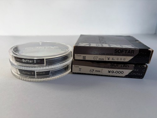 Raro set filtri carl zeiss - set,